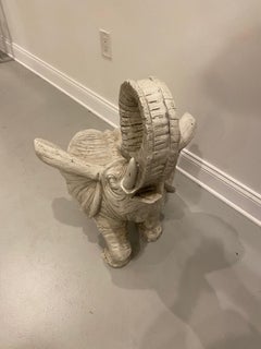 Midcentury Wooden Child's Elephant Chair