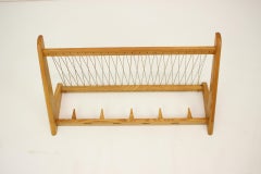 Mid Century Wooden Coat Hook / ULUV, 1960's