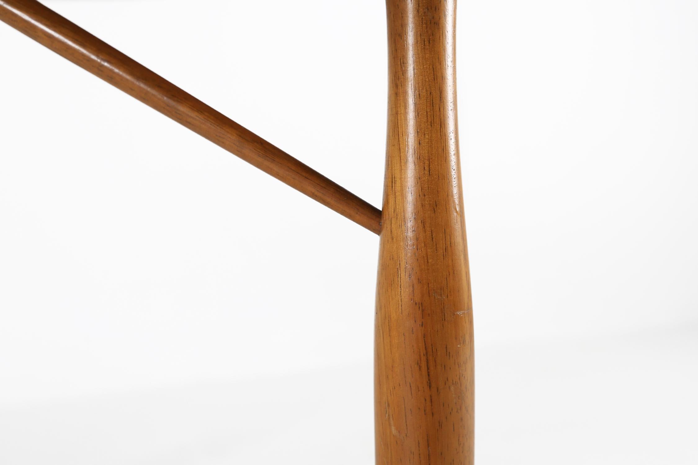 Bois Table basse en bois du milieu du siècle 1950 en vente