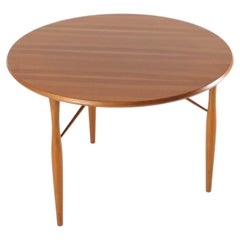 Mid-century wooden coffee table, Belgium 1950s