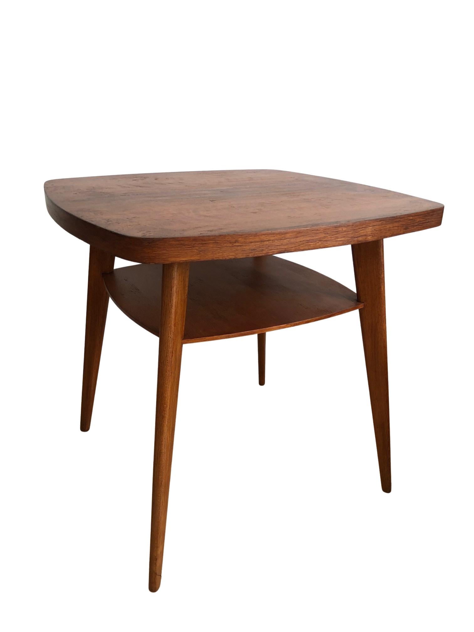 European Mid-Century Wooden Coffee Table, Europe, 1960s For Sale