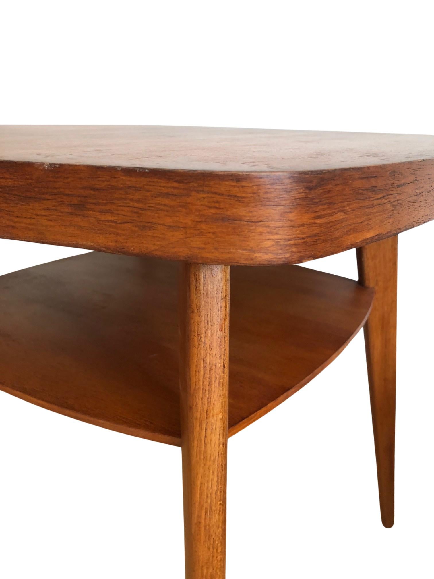 Mid-Century Wooden Coffee Table, Europe, 1960s For Sale 1