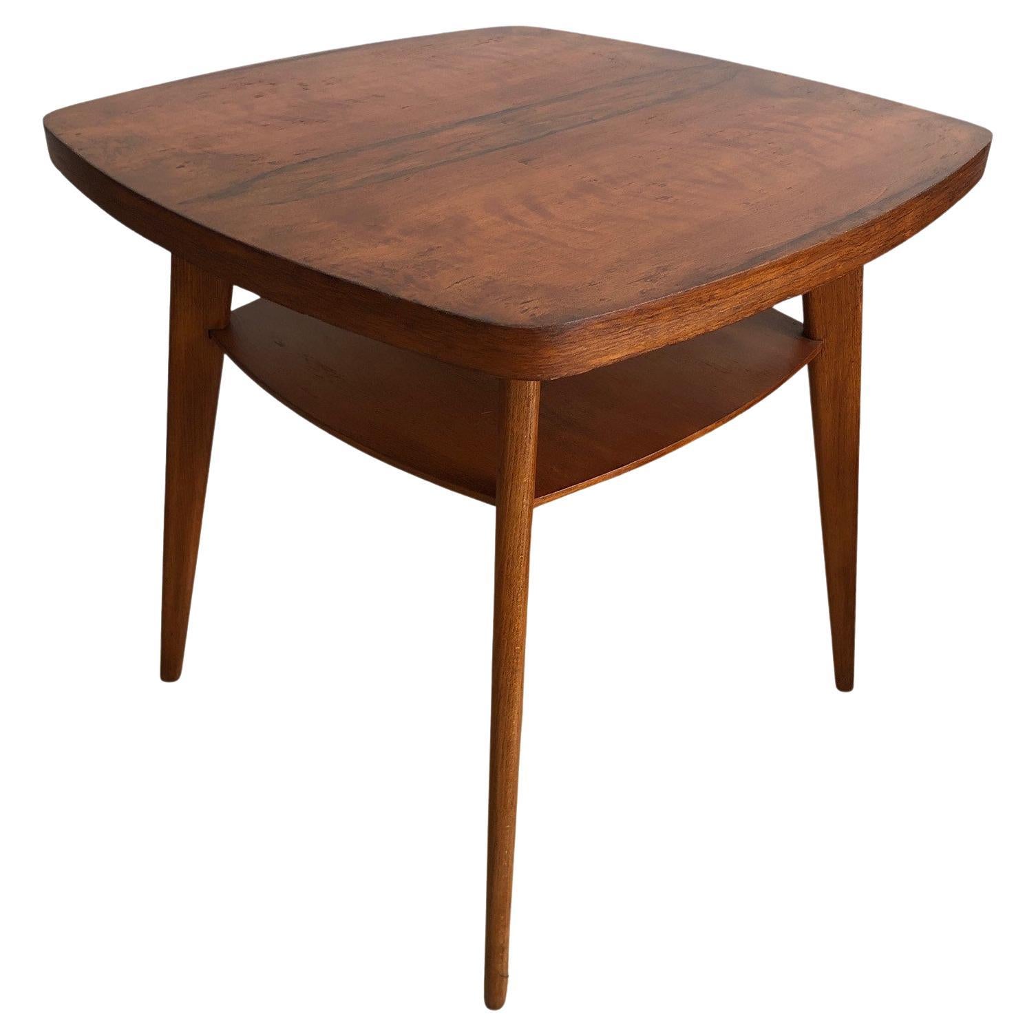 Table basse en bois du milieu du siècle, Europe, années 1960