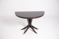 Mid-Century Wooden Console Table by Ico Parisi Attr., Italy, 1950s
