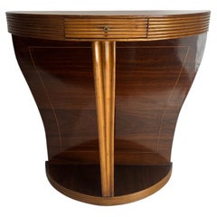 Mid-Century Wooden Console Table, Paolo Buffa Style, Italy