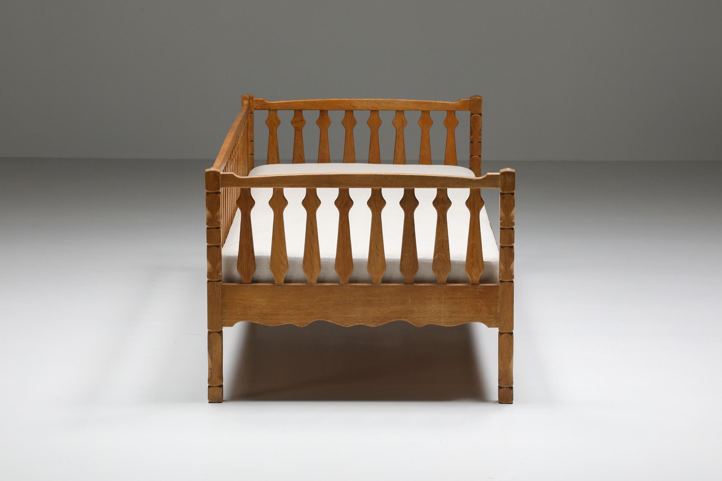 wooden day bed