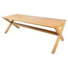 Mid-Century Wooden Dining Table Werther Toffoloni and Piero Palange for Germa