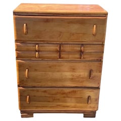 Retro Mid Century  Wooden Dresser 