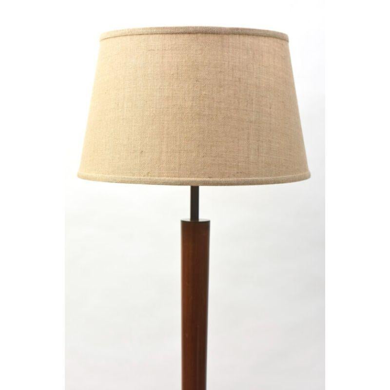 Mid Century Wooden Floor Lamp 1