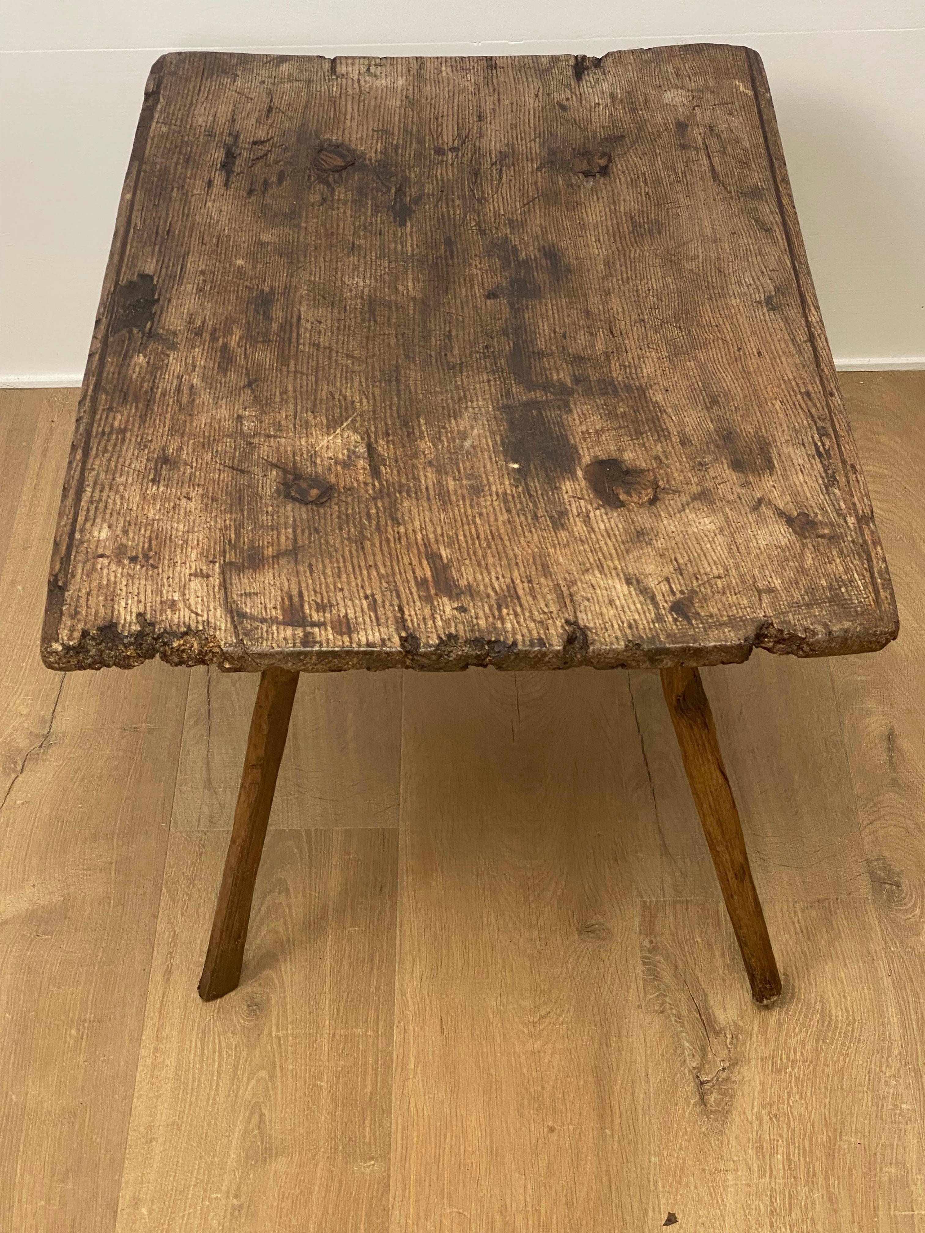 Mid Century Wooden Italian Work Table For Sale 5