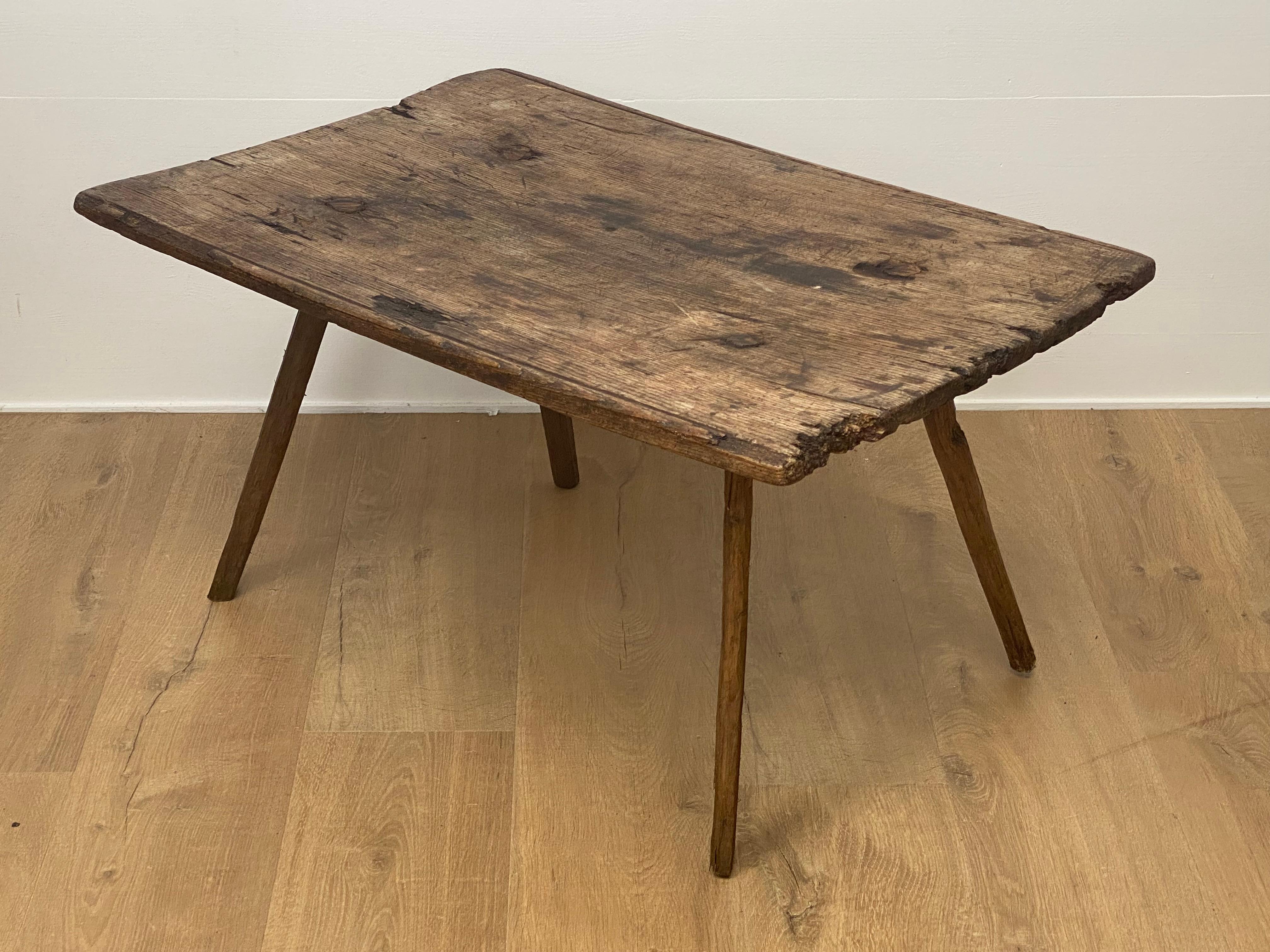 Mid Century Wooden Italian Work Table For Sale 6
