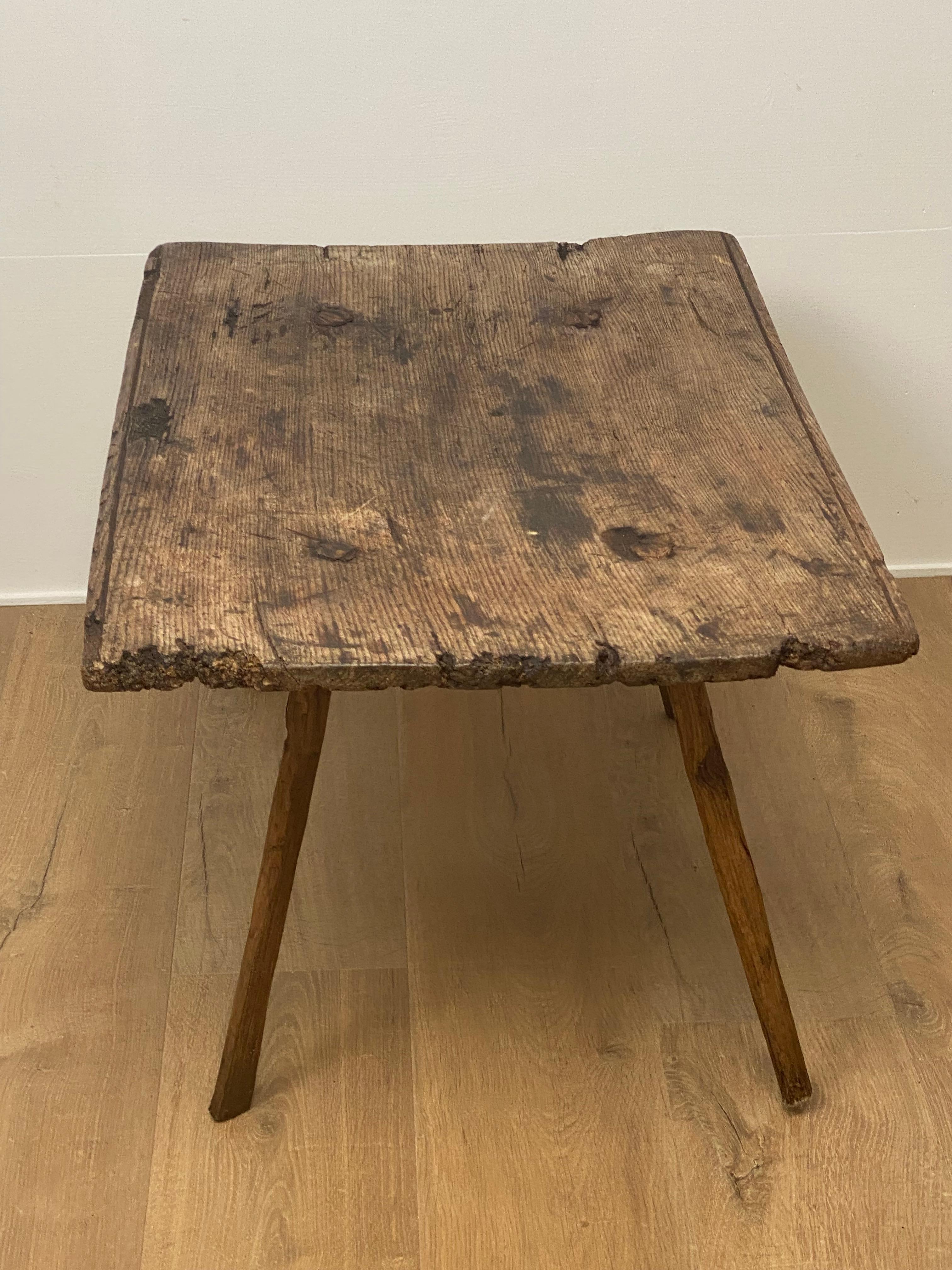 Mid Century Wooden Italian Work Table For Sale 2