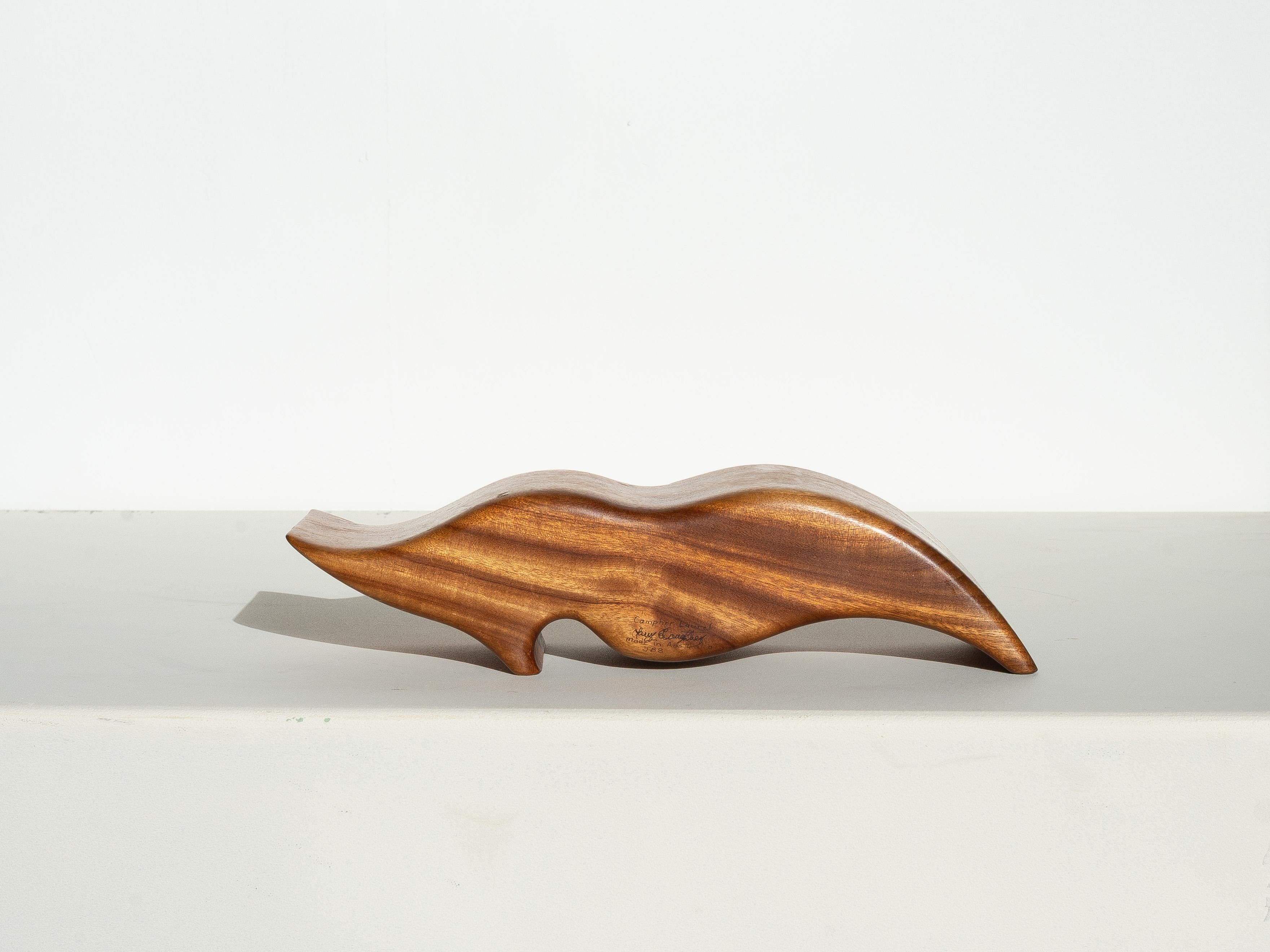 Boîte à bijoux en bois du milieu du siècle, forme libre avec tiroirs - Australie 1970 en vente 1