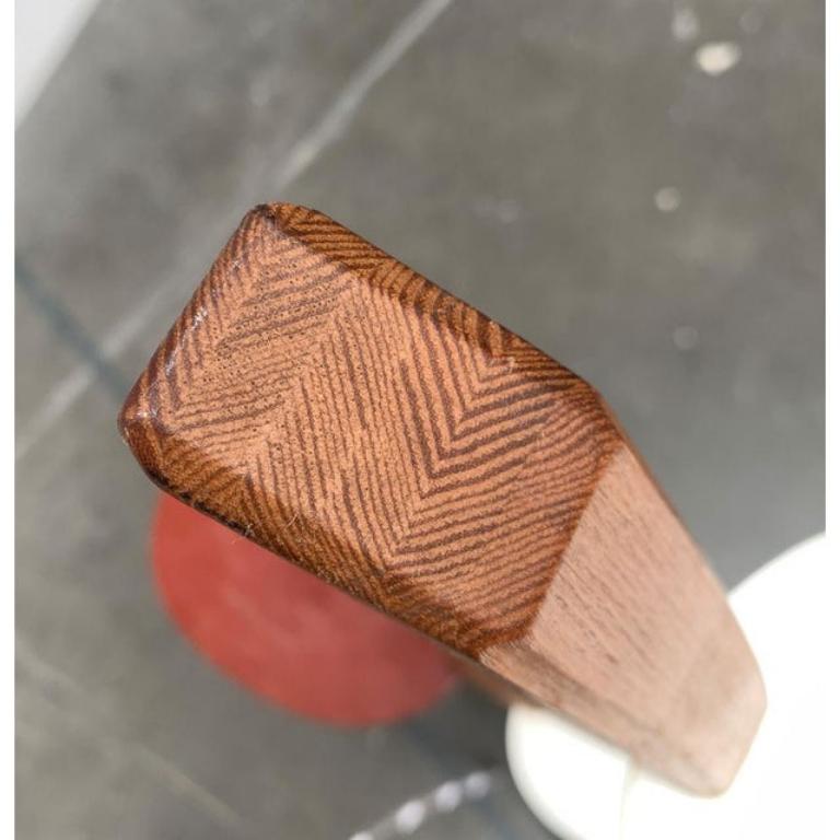 Plastica Piantana in legno di metà secolo, anni '60 in vendita