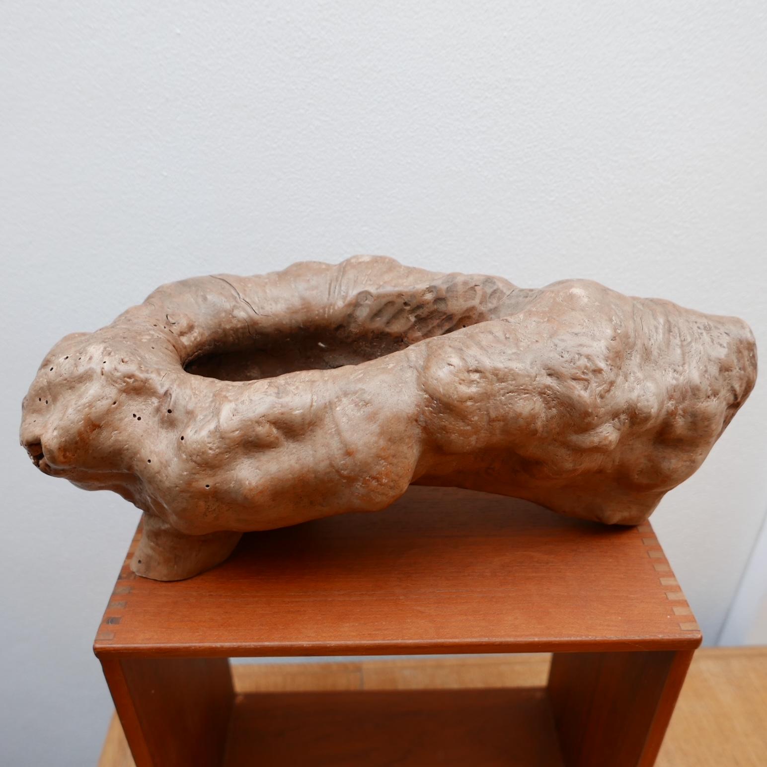 Mid-Century Wooden 'Root' Bowl For Sale 2