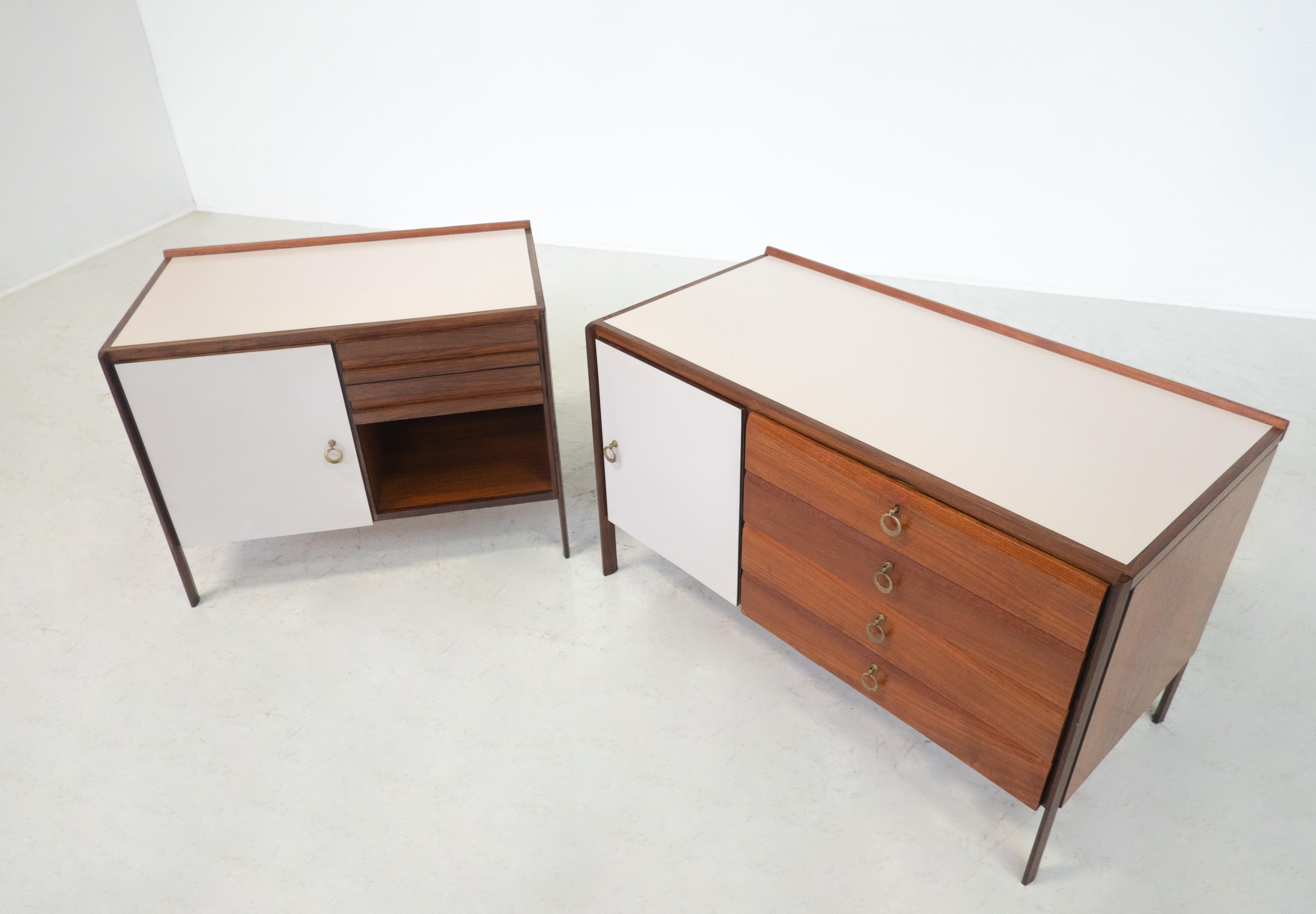 Mid-Century Wooden Sideboard, 1960s For Sale 11