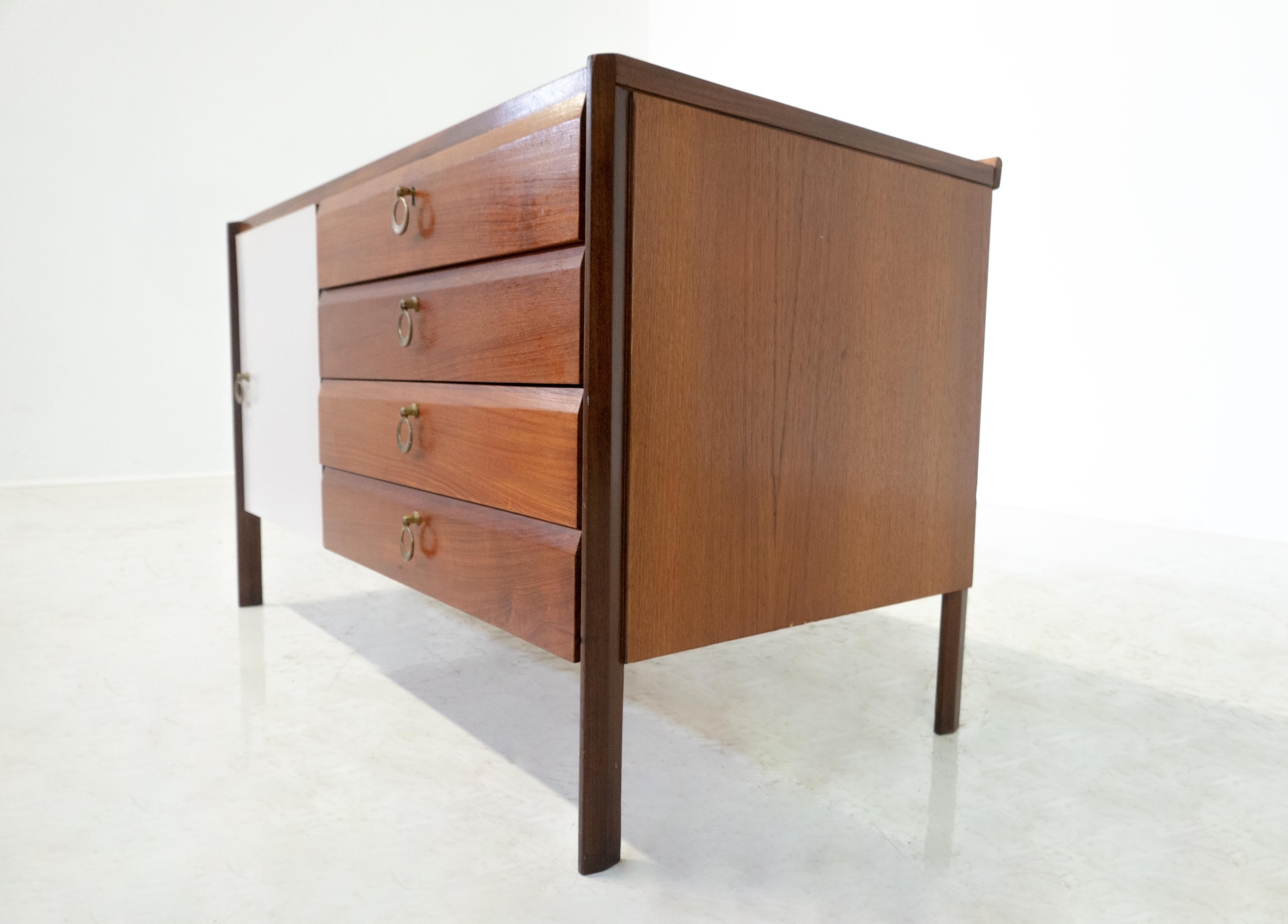 Mid-Century Wooden Sideboard, 1960s For Sale 2