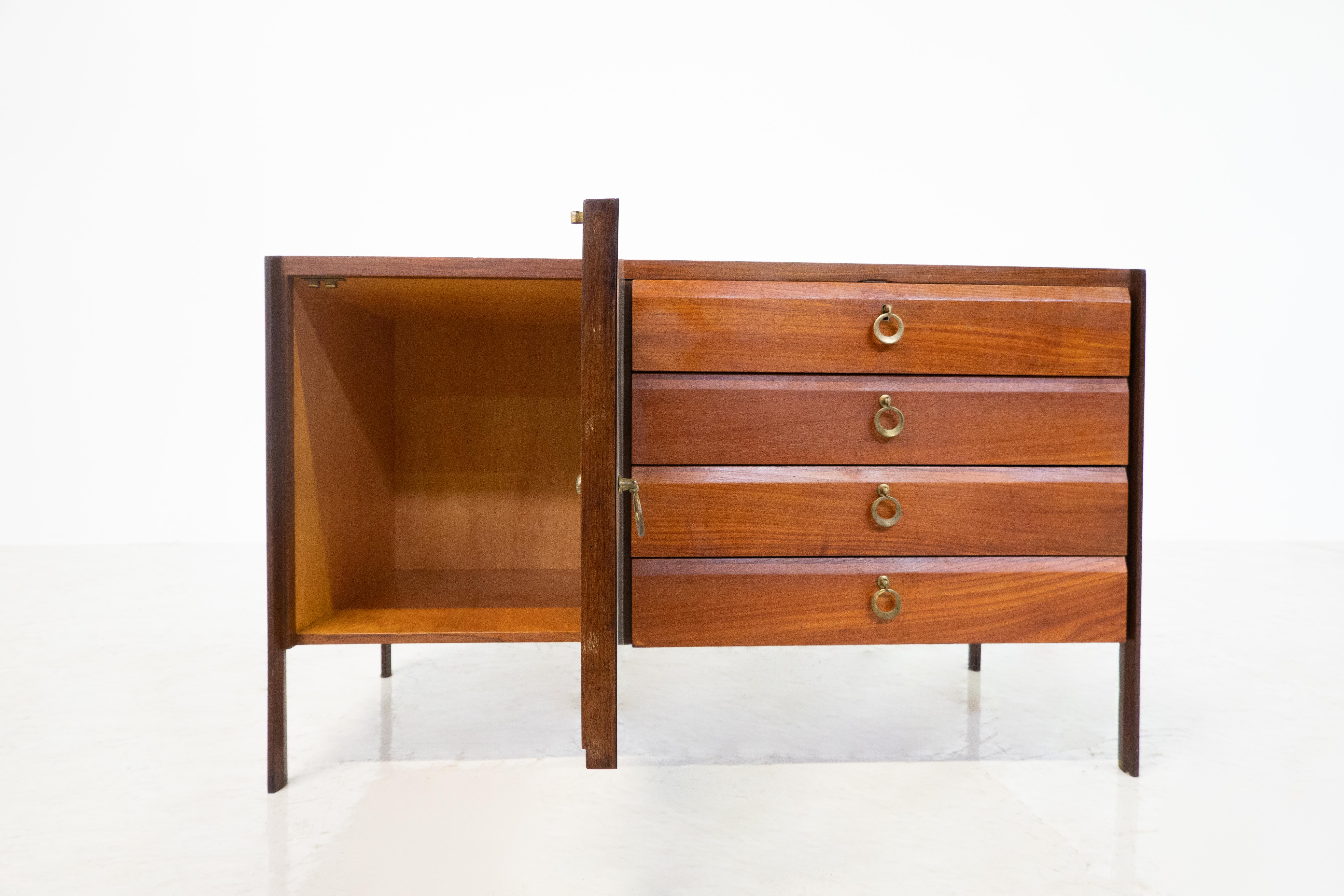 Mid-Century Wooden Sideboard, 1960s For Sale 4