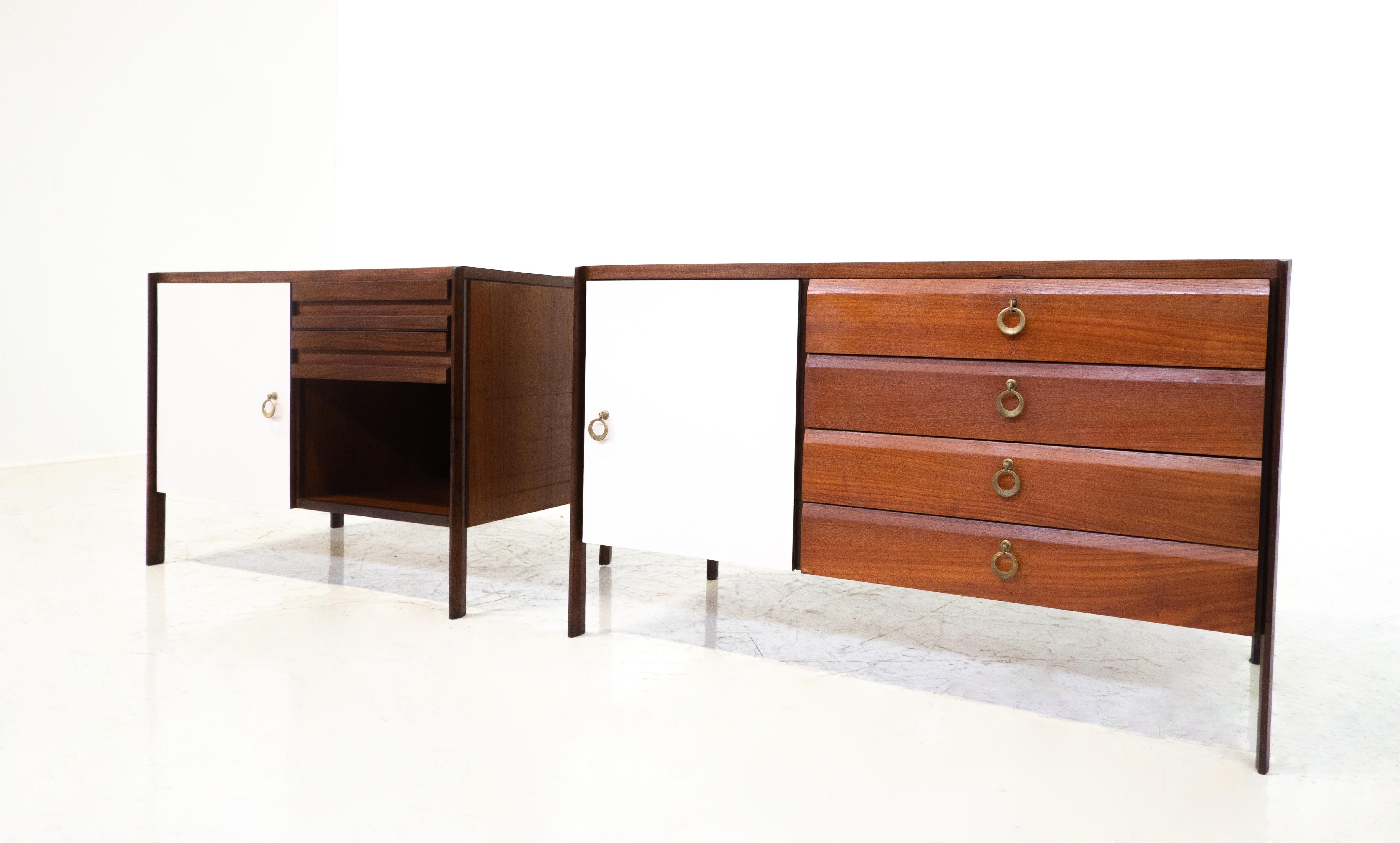 Mid-Century Wooden Sideboard, 1960s For Sale 6