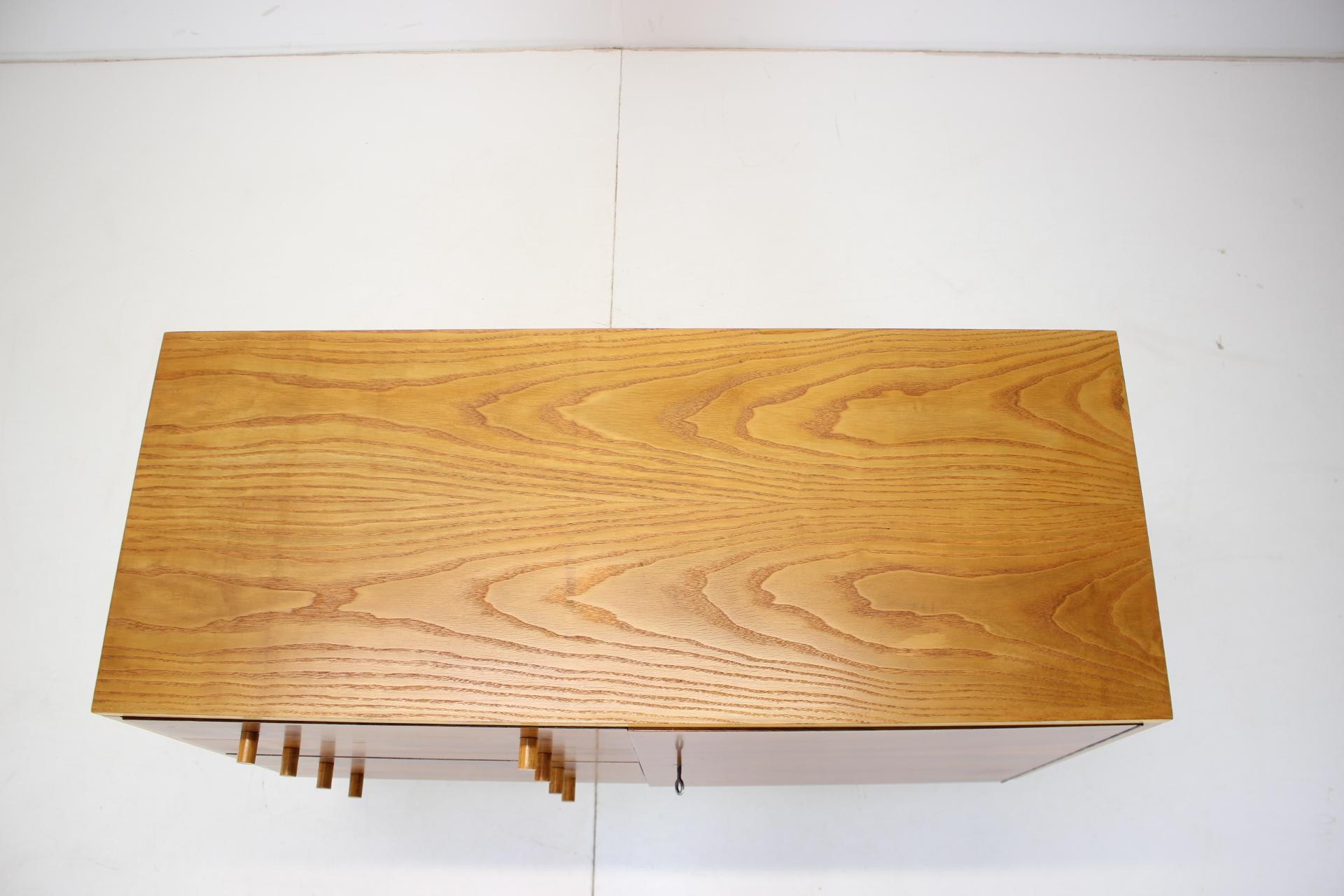 Czech Mid-Century Wooden Sideboard / Jitona, 1960's For Sale
