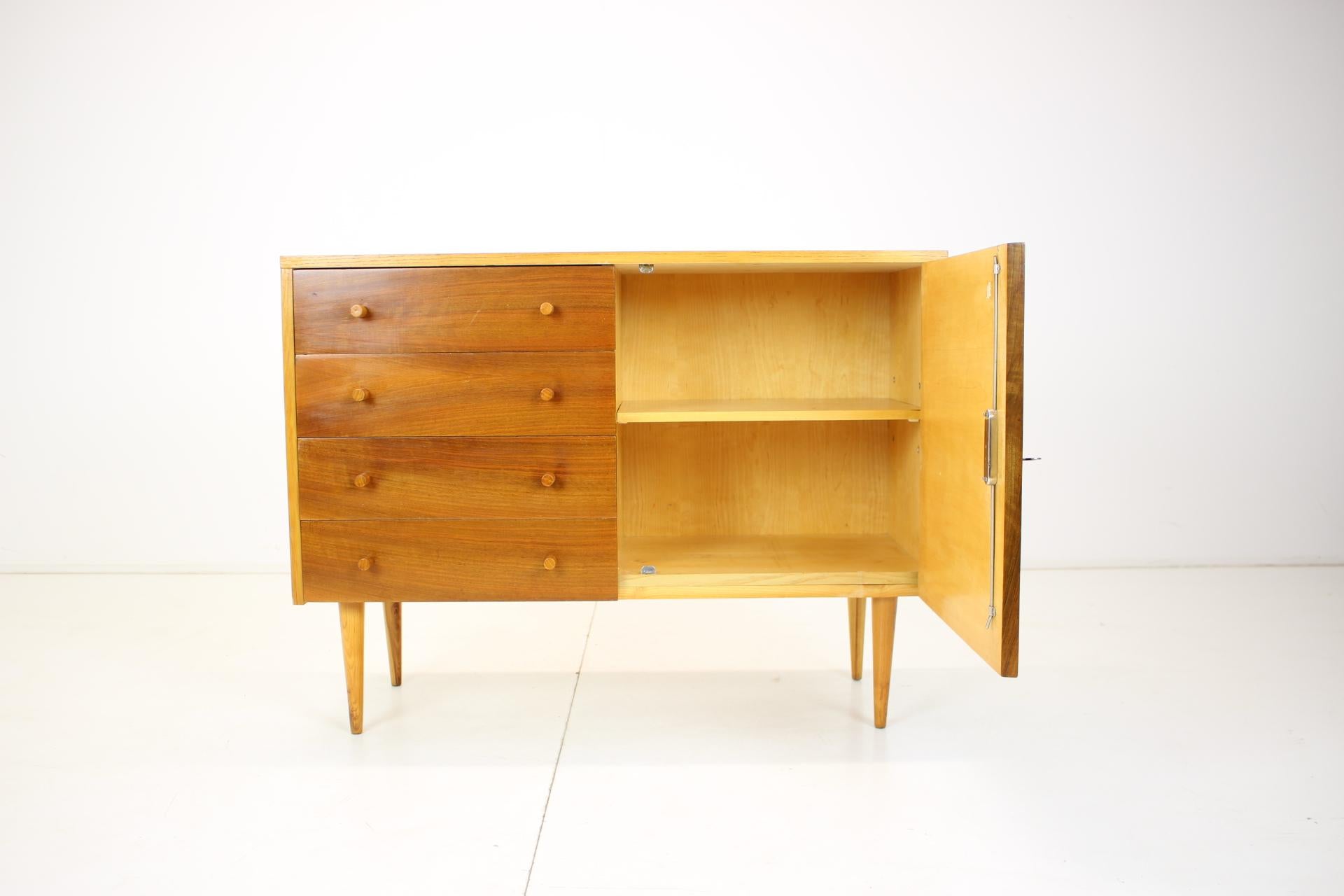 Mid-Century Wooden Sideboard / Jitona, 1960's In Good Condition For Sale In Praha, CZ