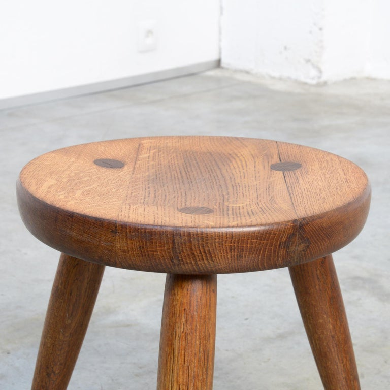 Midcentury Wooden Stool at 1stDibs mid century wooden stool, mid