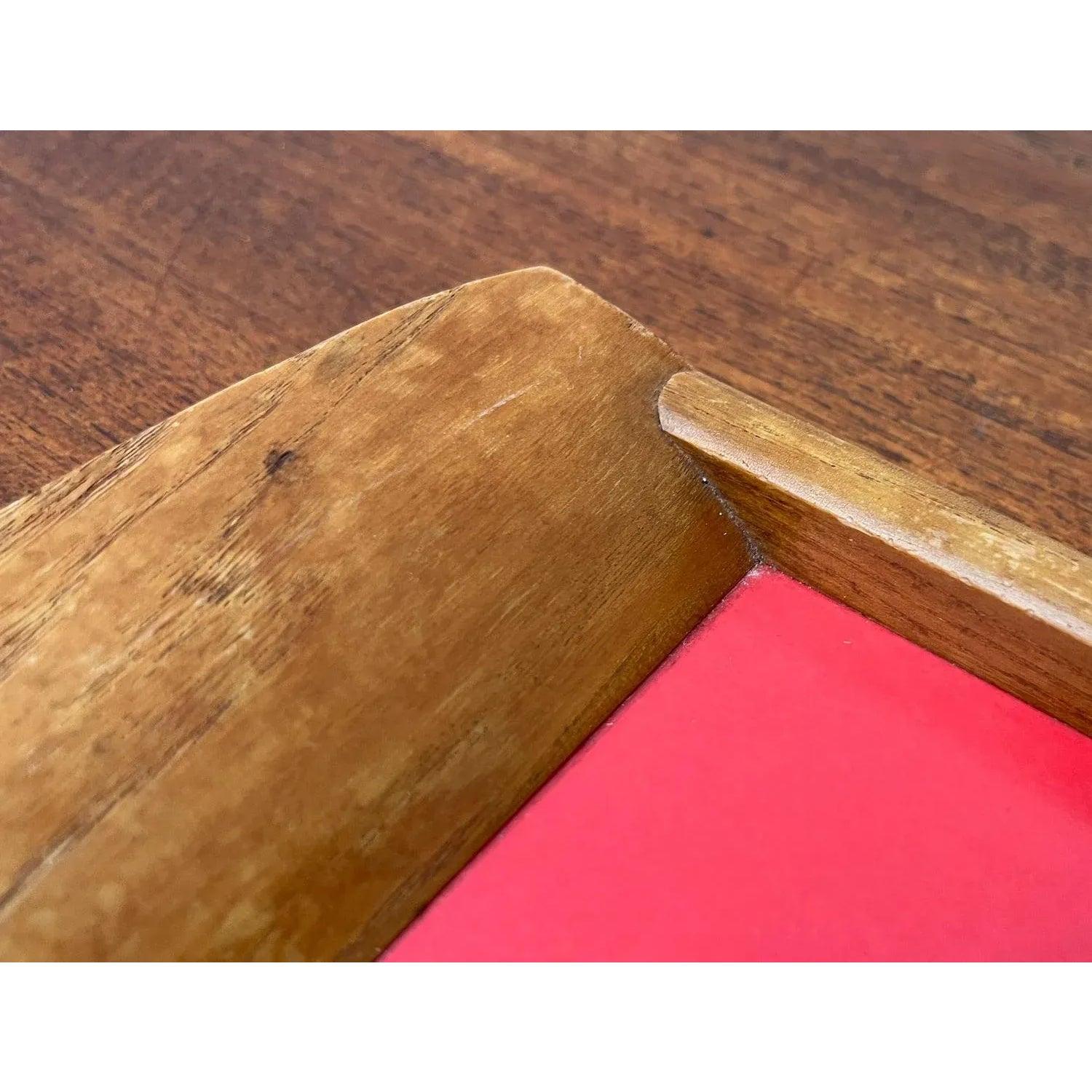 Vassoio in legno di metà secolo, anni '60 in vendita 6