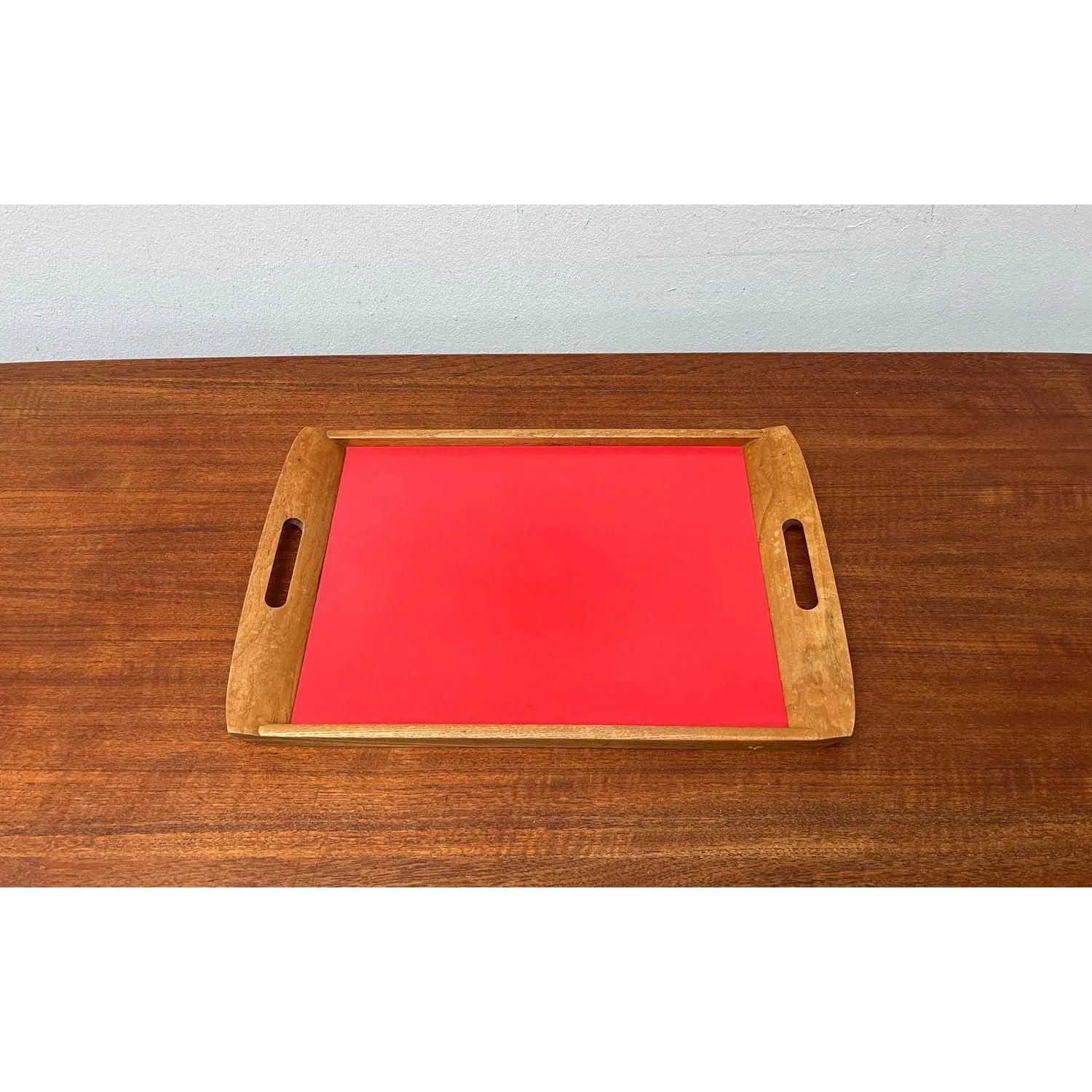 Mid-Century moderno Vassoio in legno di metà secolo, anni '60 in vendita