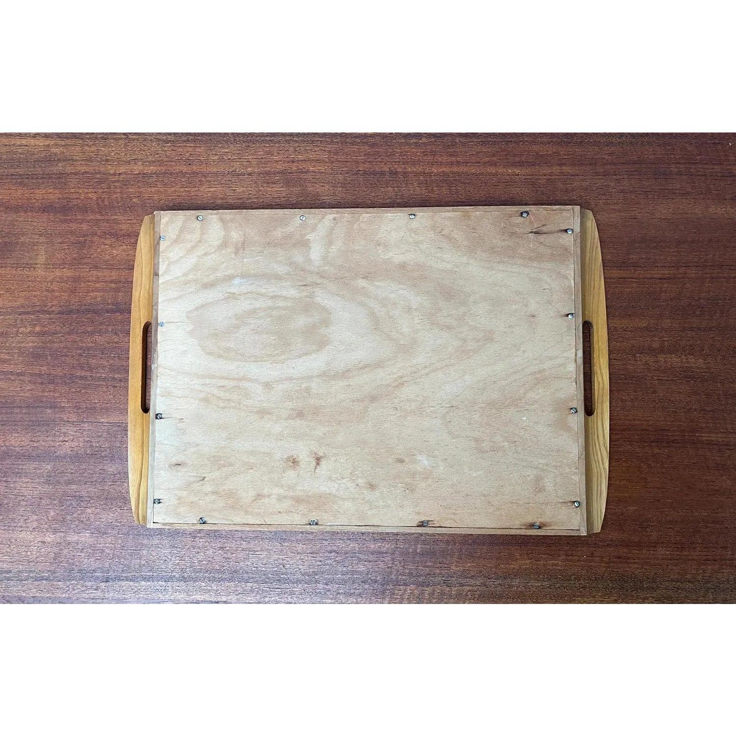 Vassoio in legno di metà secolo, anni '60 in vendita 3