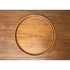 Mid-Century Wooden Tray from Gena, Sweden, 1960s