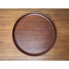 Vassoio in legno di metà secolo, Svezia, anni '60