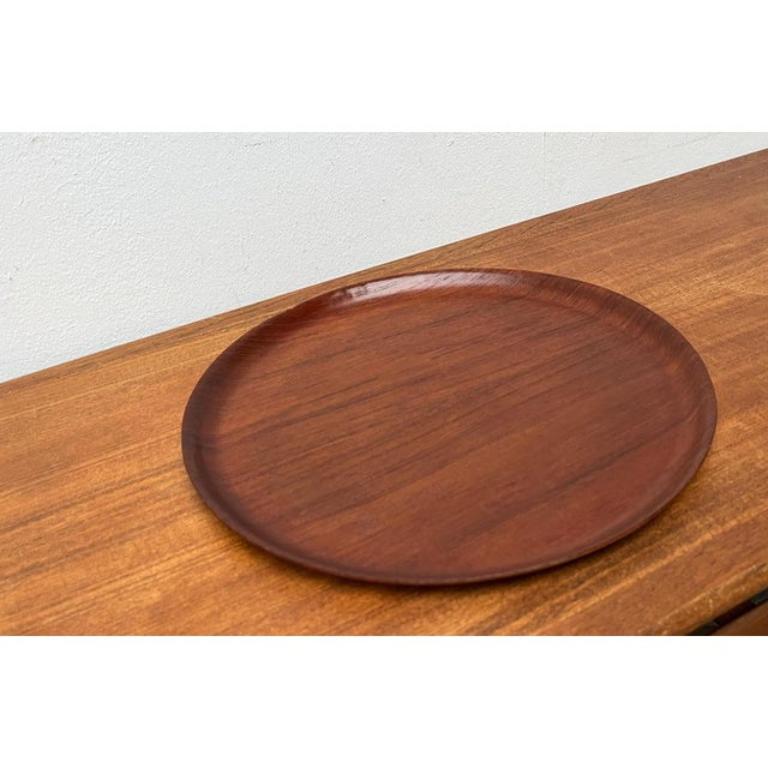 Bandeja de madera de mediados de siglo, Suecia, años 60 en venta 2