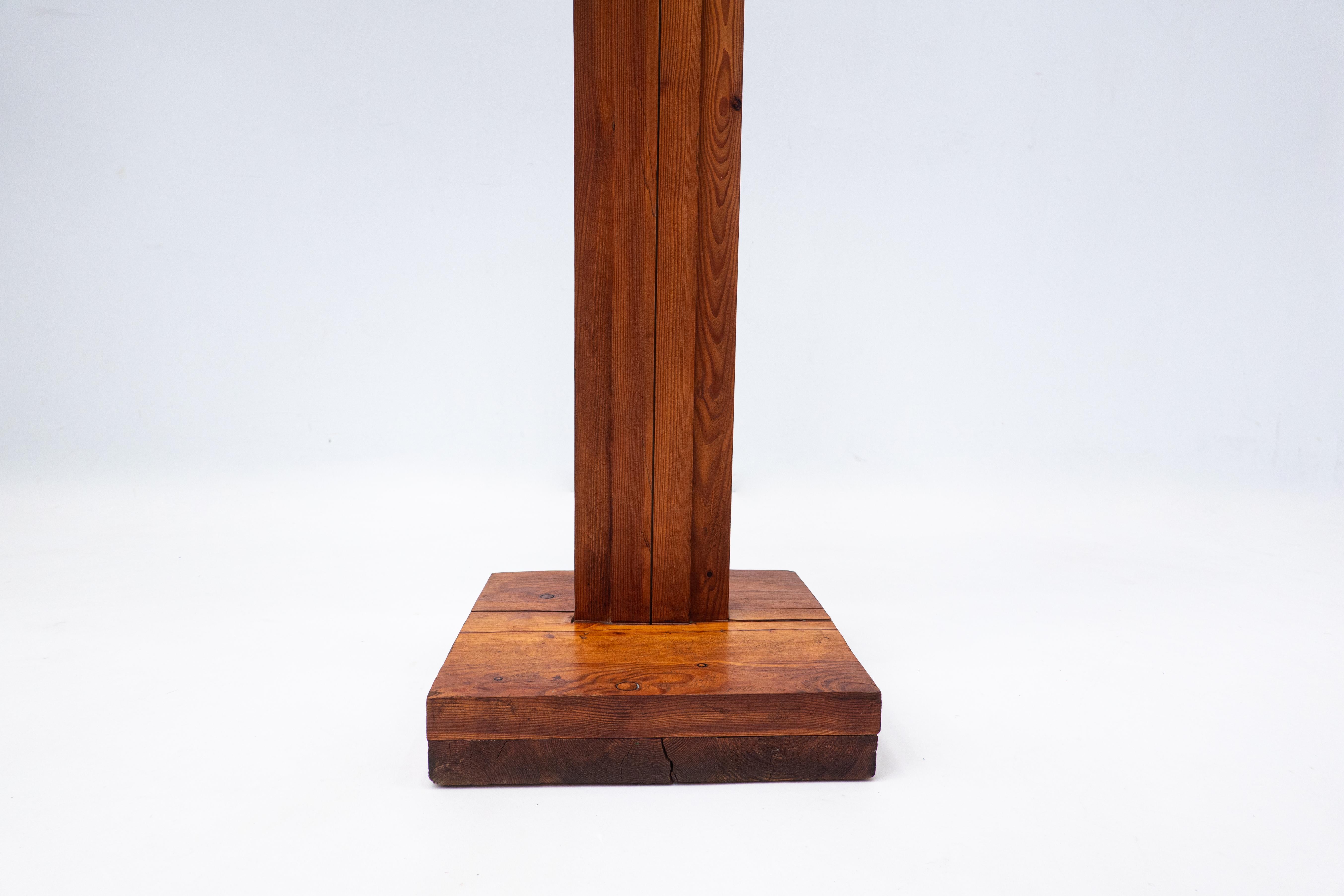 Italian Mid-Century Wooden Tree Decorative Sculpture signed by Giorgio Rastelli, Italy  For Sale
