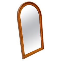 Specchio da parete in legno di metà secolo, stile scandinavo anni '60