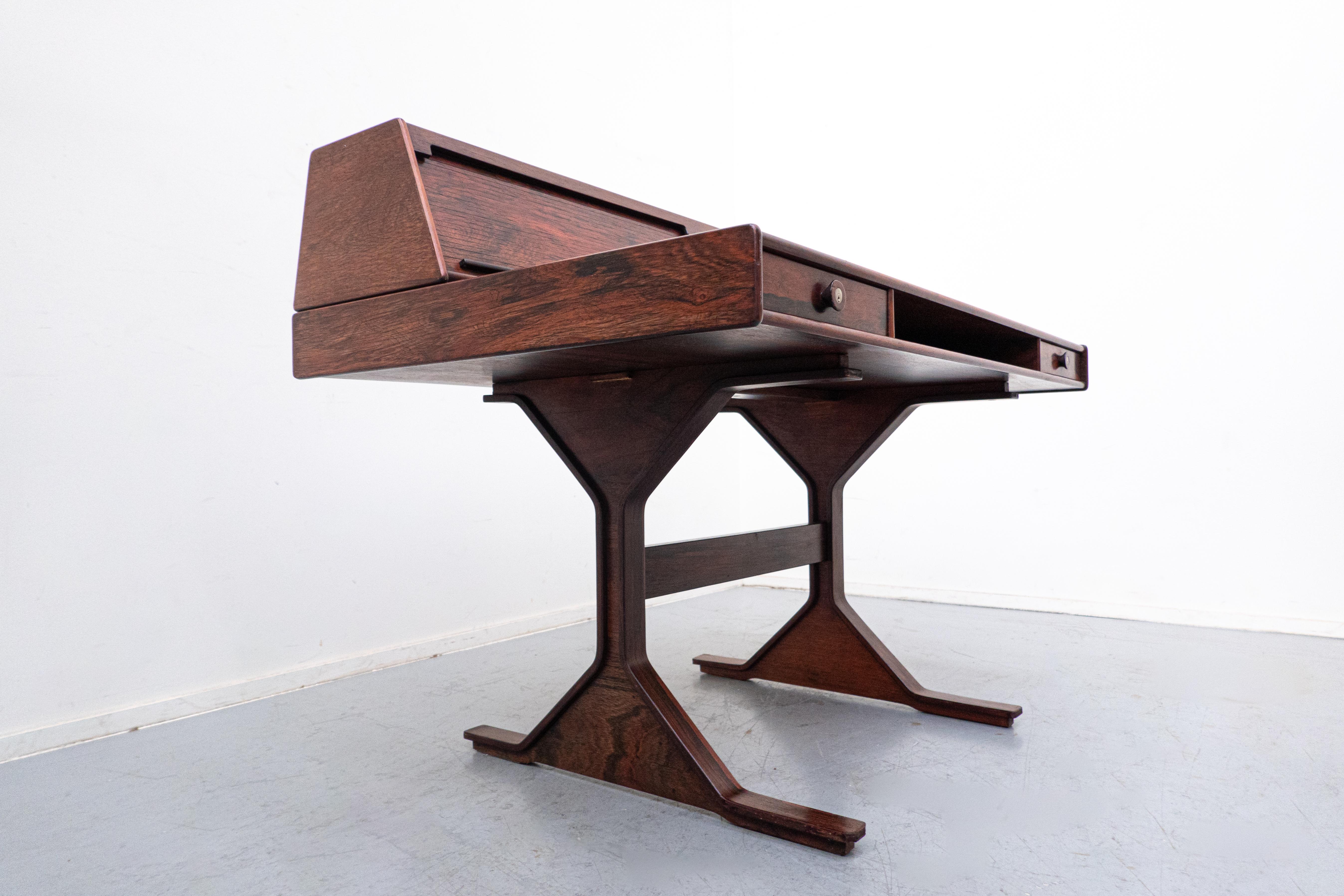 Mid-20th Century Mid-Century Wooden Writing Desk 