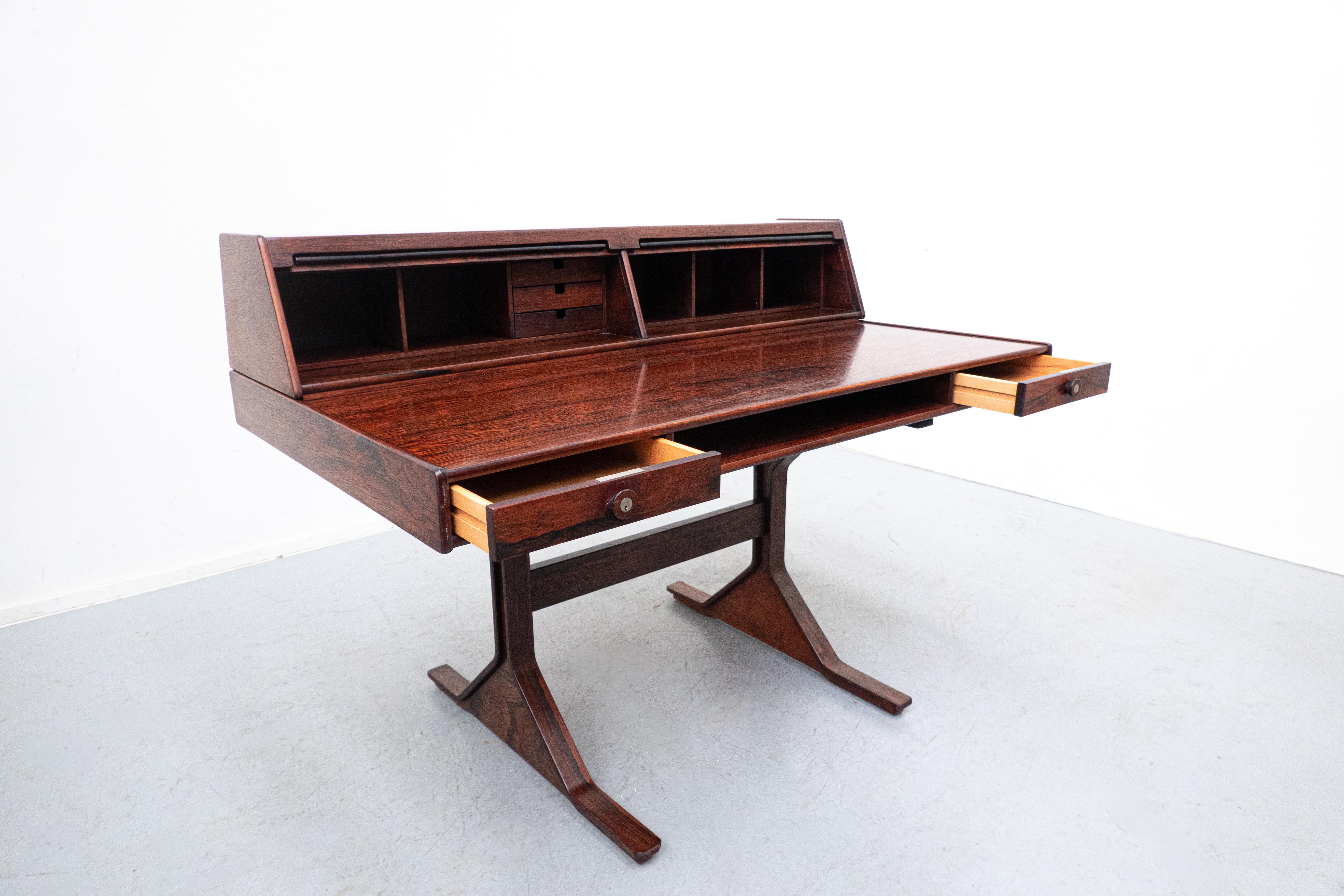 Mid-Century Wooden Writing Desk 