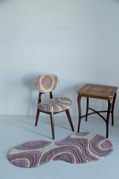 Mid Century Wool Carpet, France, Europe, 1960s