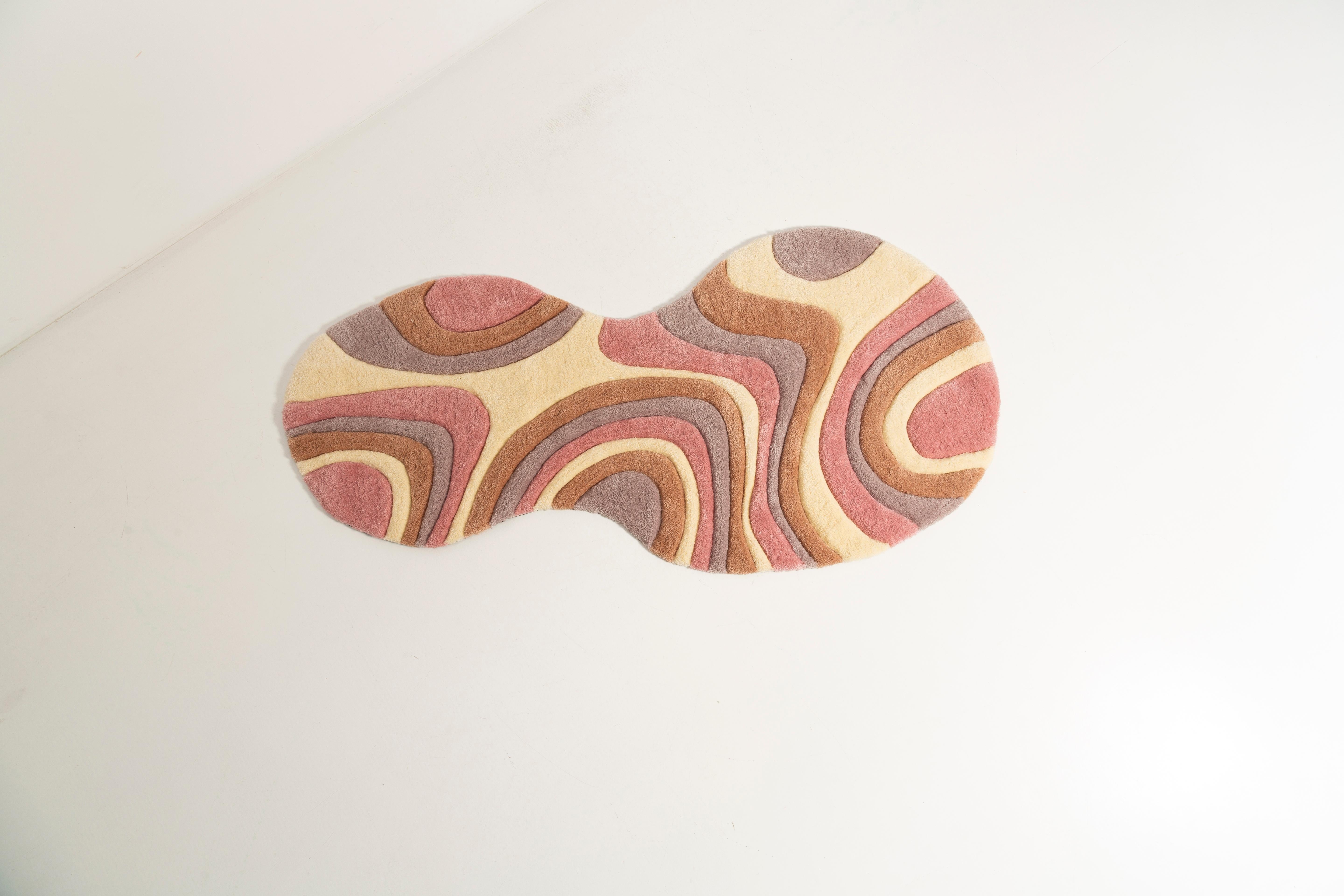 XXIe siècle et contemporain Tapis en laine du milieu du siècle, France, Europe, années 1960 en vente