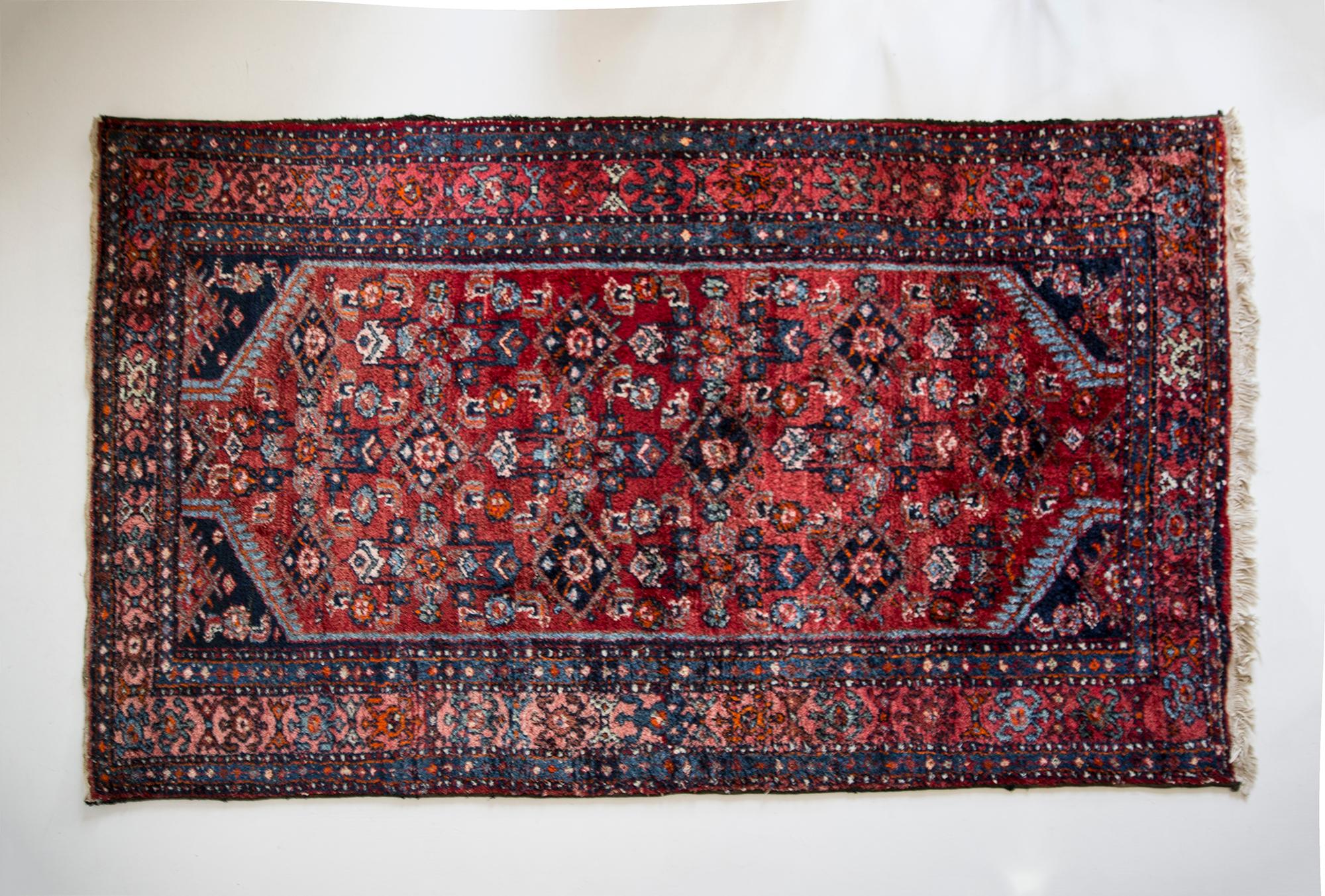 Mid Century Wool Carpet, France, Europe, 1960s In Good Condition For Sale In 05-080 Hornowek, PL