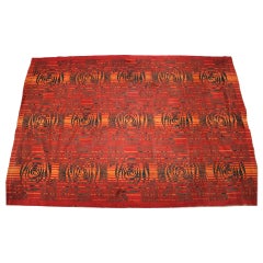 Tapis/tapis en laine à motif de laine du milieu du siècle, années 1960