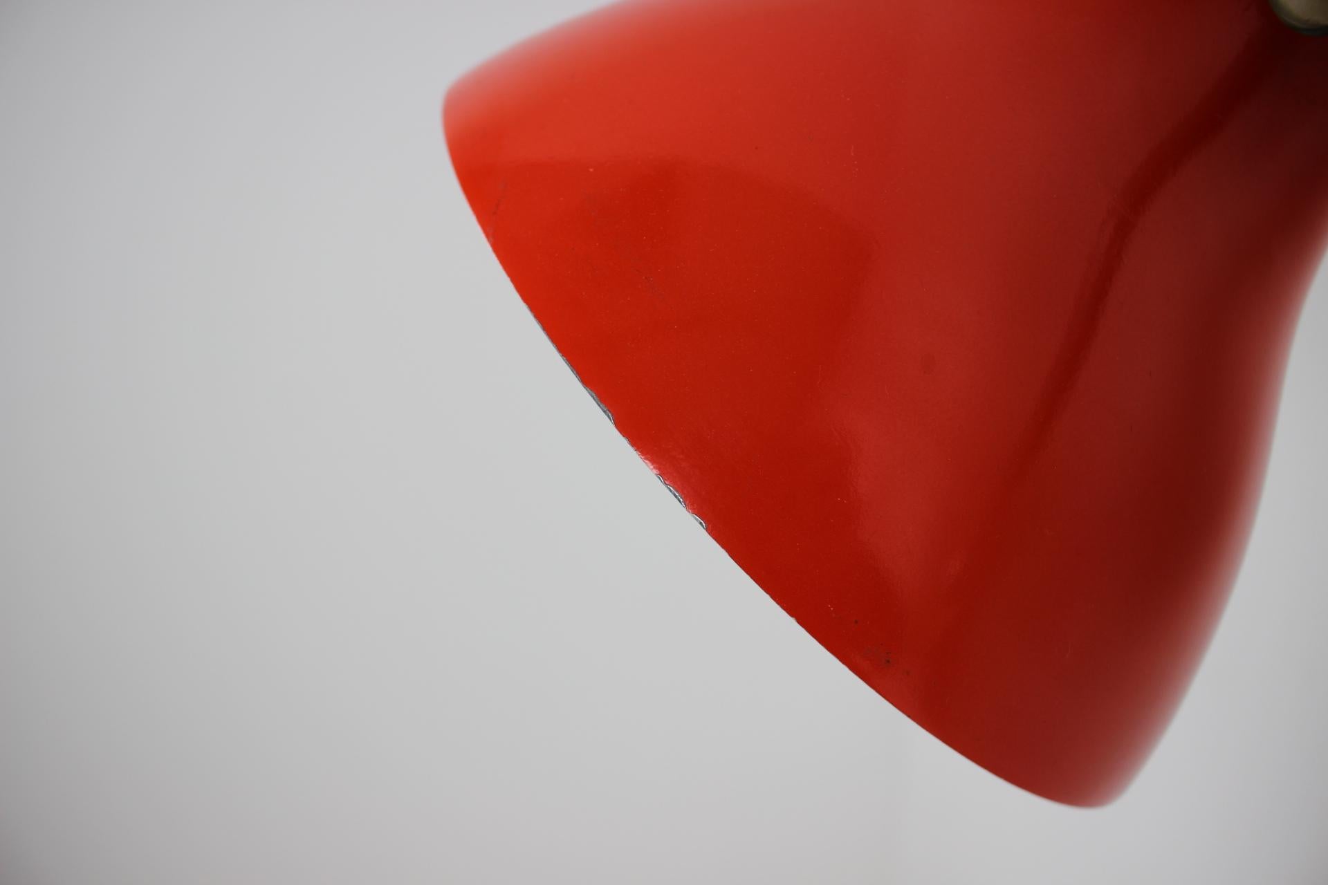 Lampe de bureau réglable de style mi-siècle moderne conçue par Josef Hrka pour Napako, 1960 en vente 3