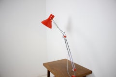 Midcentury Work Adjustable Table Lamp Designed by Josef Hůrka for Napako, 1960