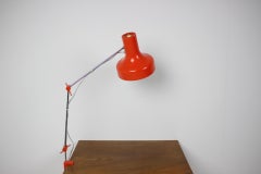 Midcentury Work Adjustable Table Lamp Designed by Josef Hůrka for Napako, 1960