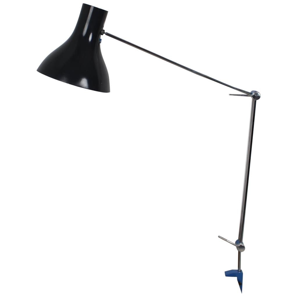 Midcentury Work Adjustable Table Lamp Designed by Josef Hůrka for Napako, 1960 For Sale