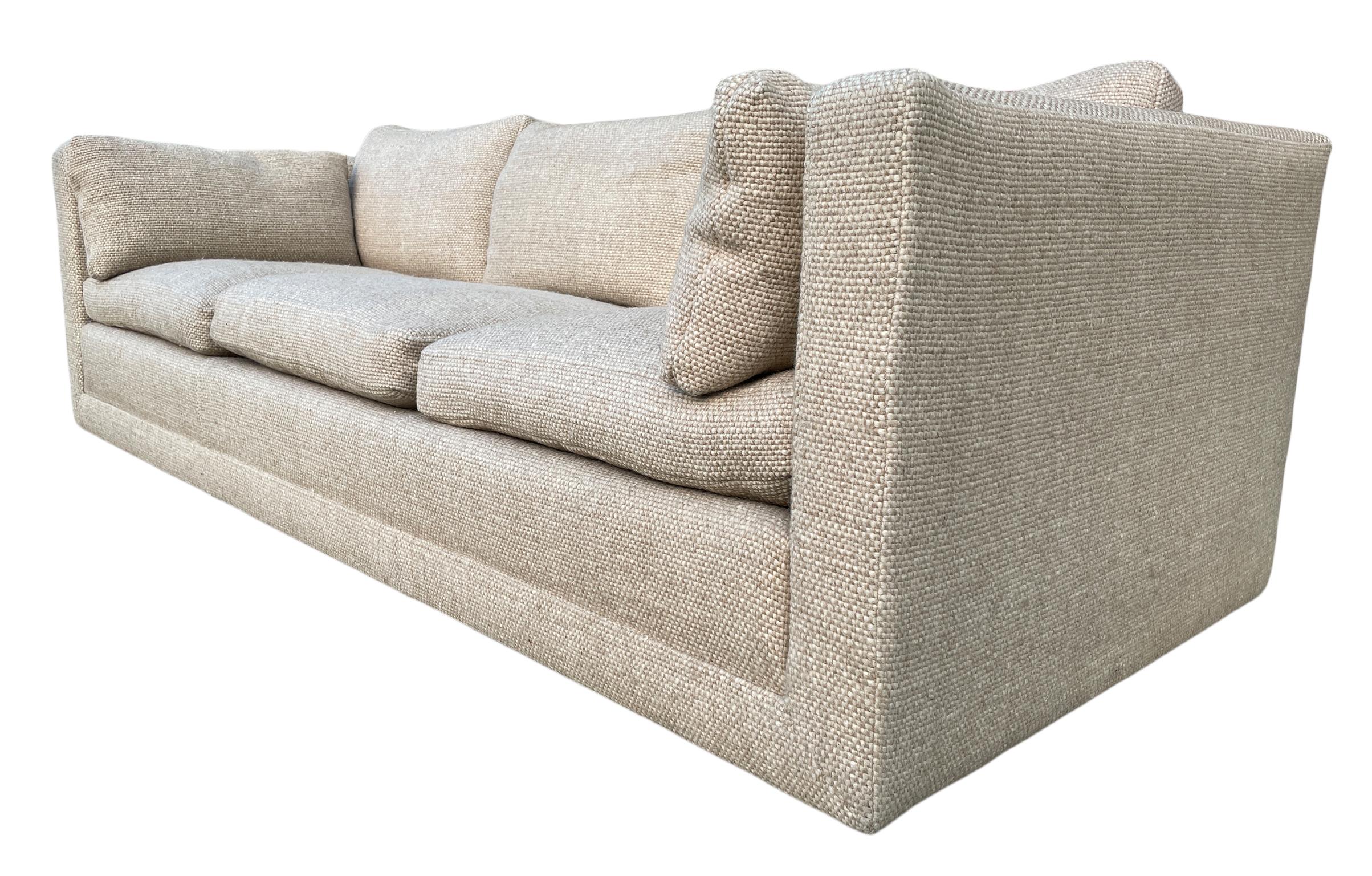 wool couch
