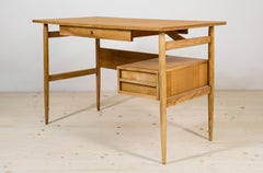 Mid Century Writing Desk, Polish Design, 1960s, Restored