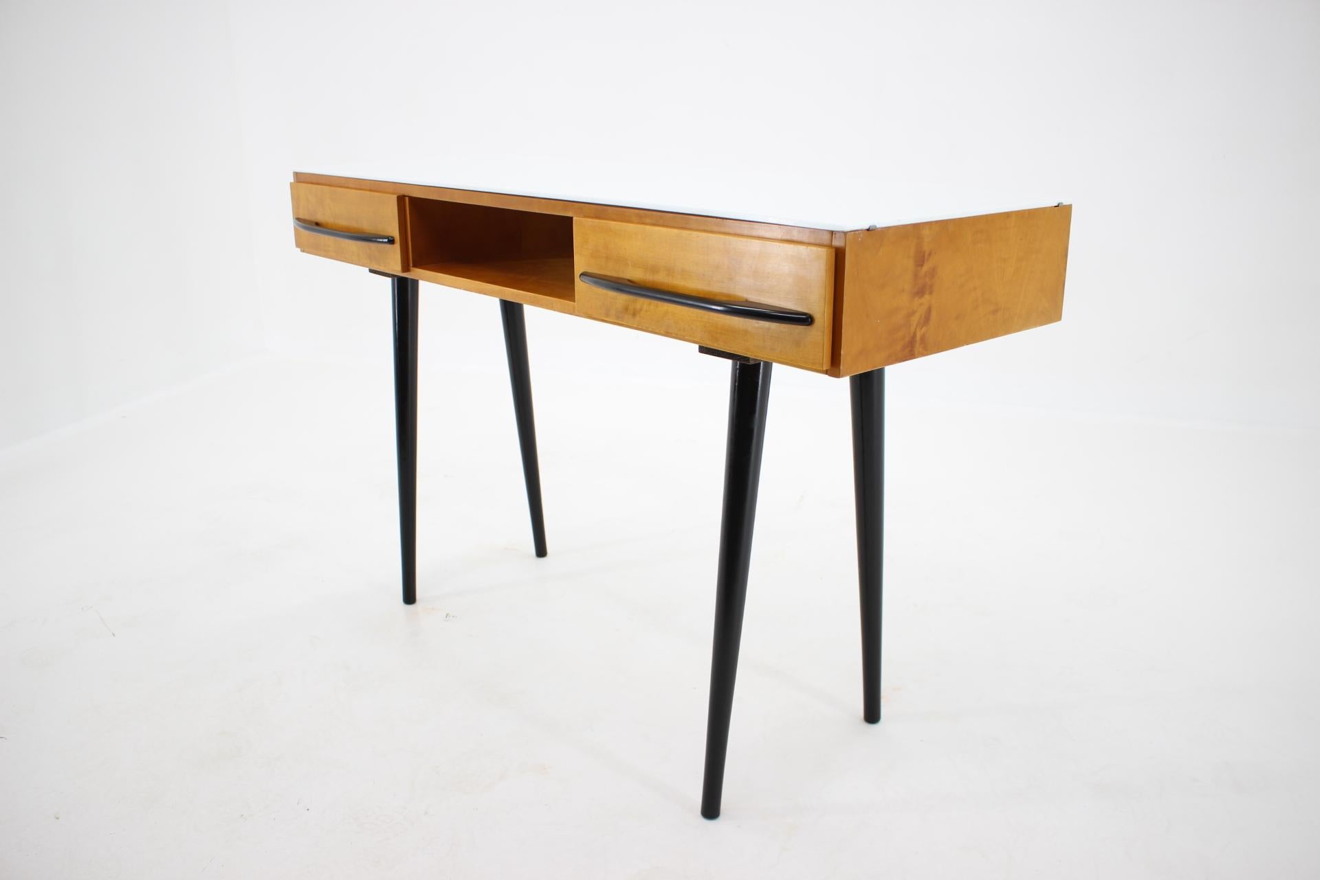 Mid-Century Modern Mid Century Writing Desk/Table Designed by Architect M. Požár, 1960s