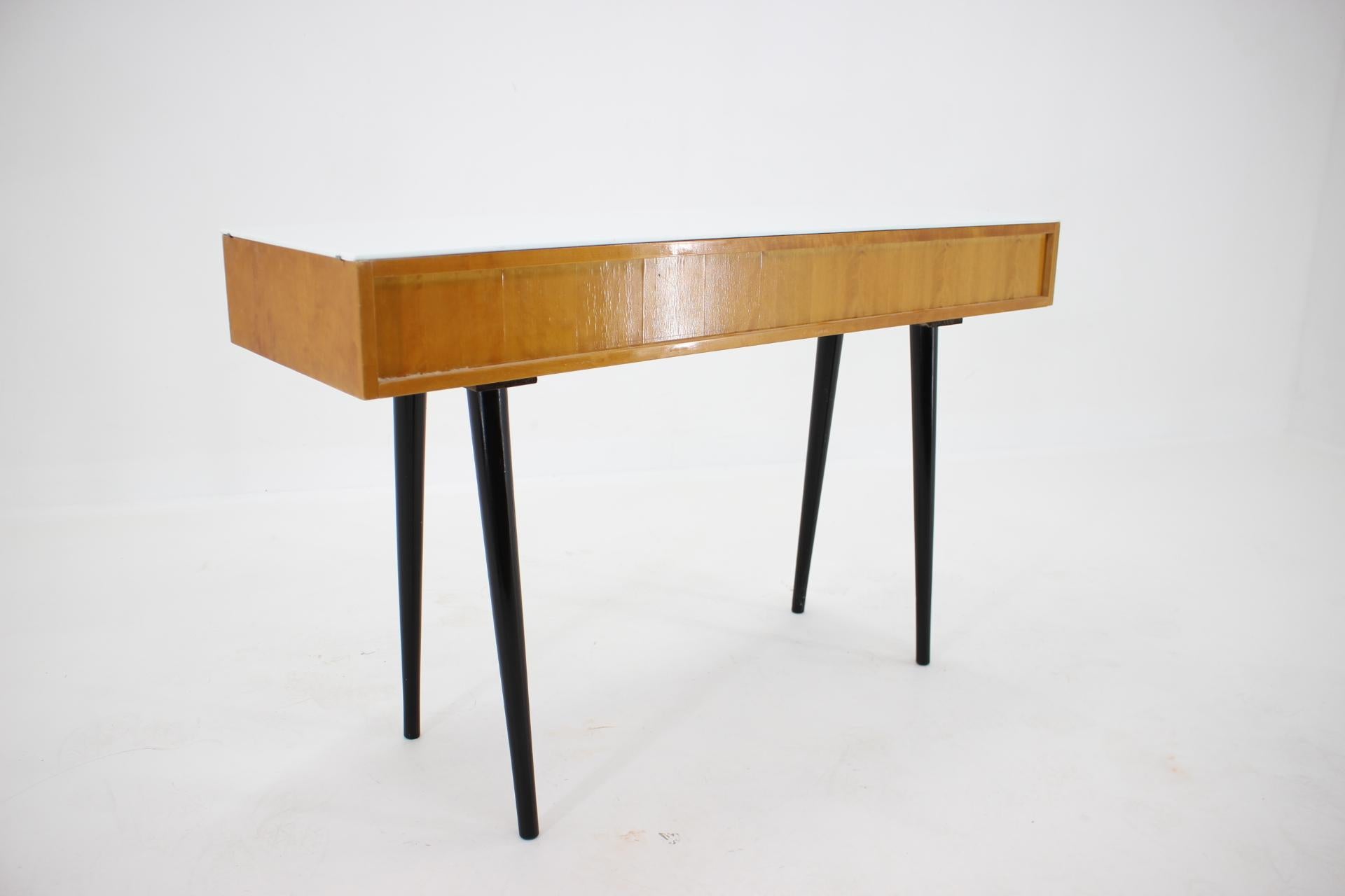 Czech Mid Century Writing Desk/Table Designed by Architect M. Požár, 1960s
