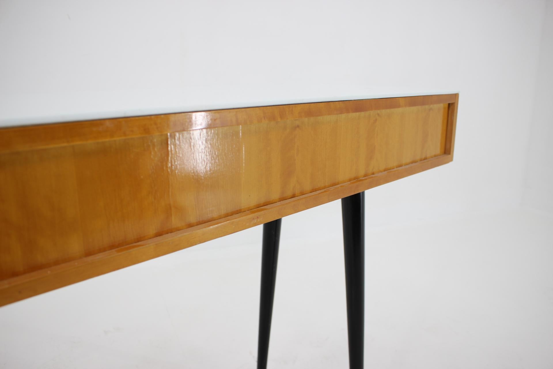 Mid Century Writing Desk/Table Designed by Architect M. Požár, 1960s 1