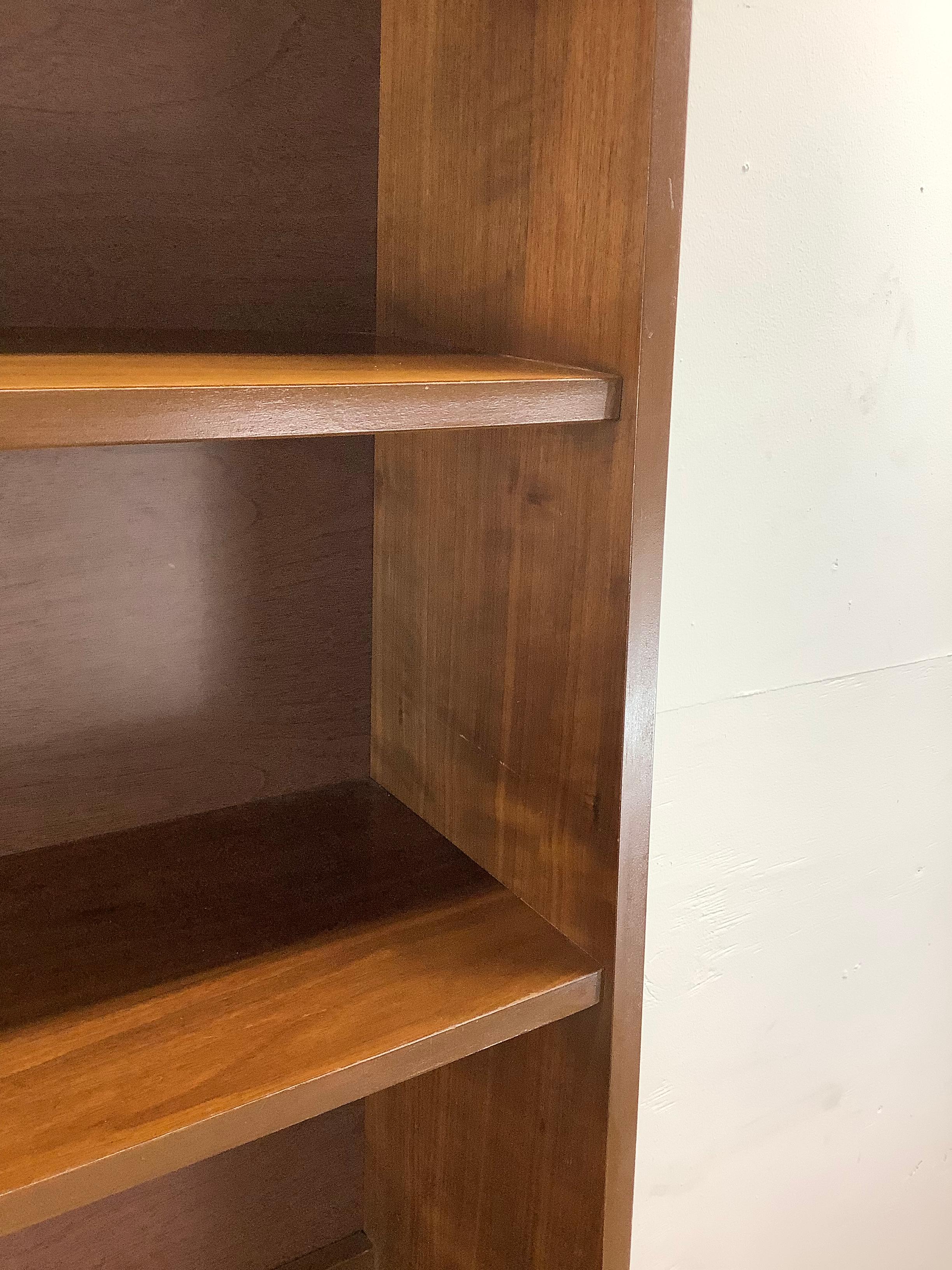 Mid-Century Writing Desk With Shelf Topper 8